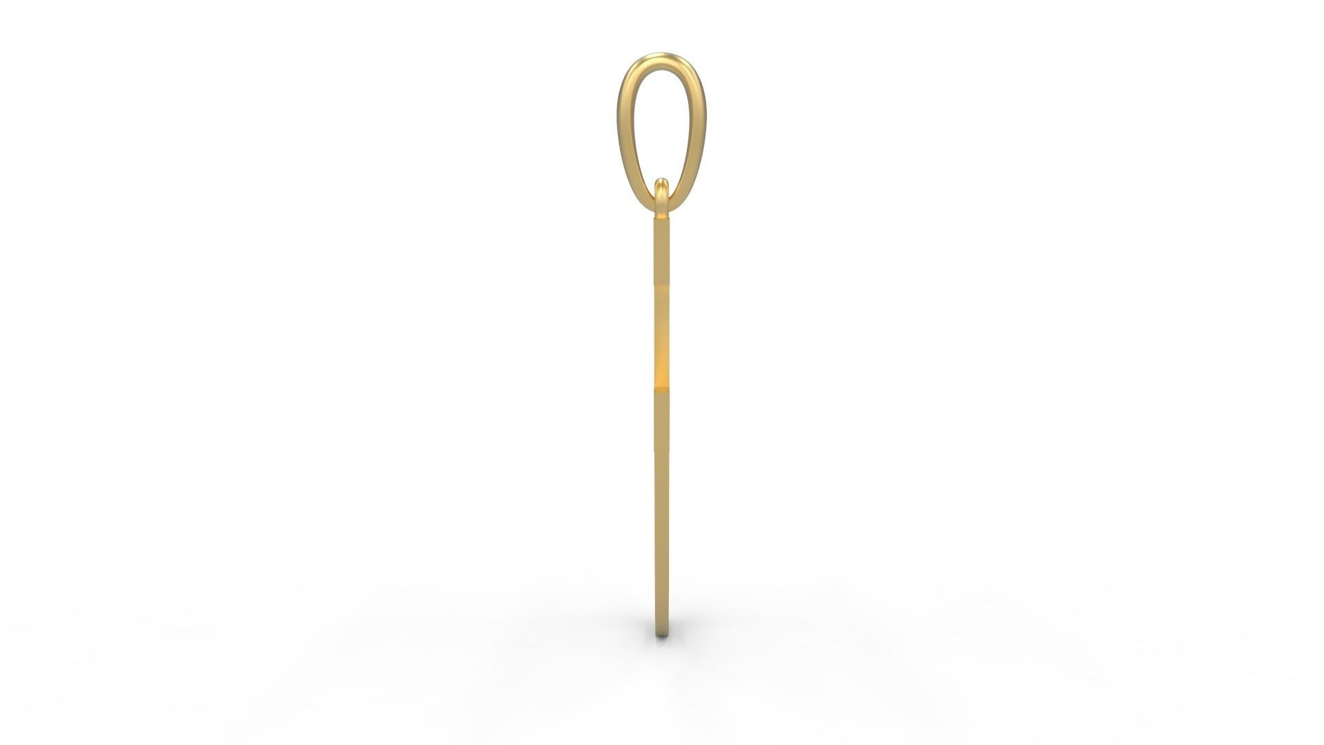 Initial Letters Pendant Vivaldi F 3D print model_2