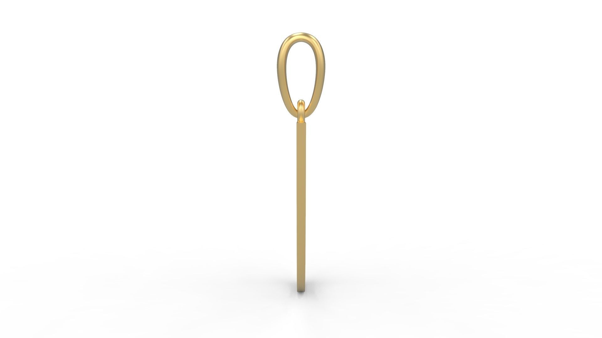 Initial Letters Pendant Vivaldi I 3D print model_2