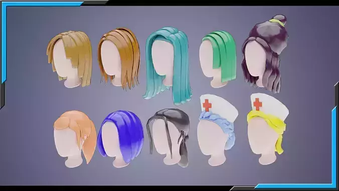 Base Stylized Haircuts 91-100
