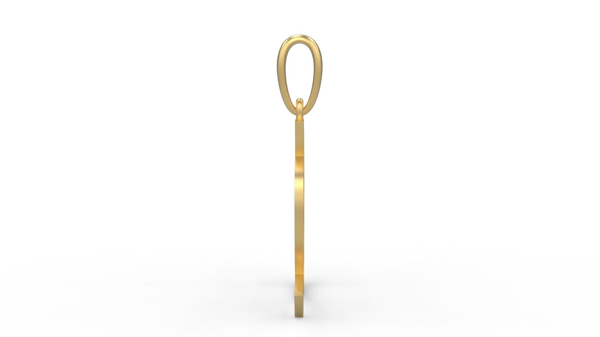 Initial Letters Pendant Vivaldi Q 3D print model_2