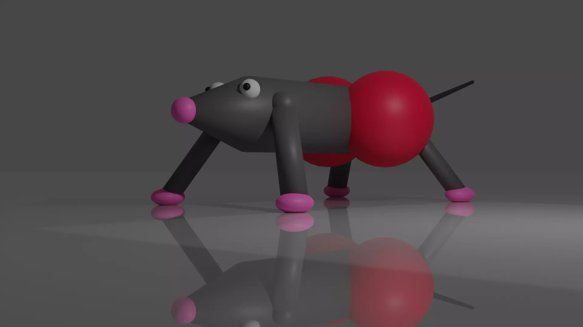 Thicc Rat Free low-poly 3D model
