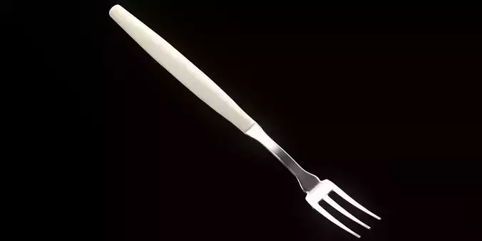 Fork Ad competition - Regular Fork 3D model