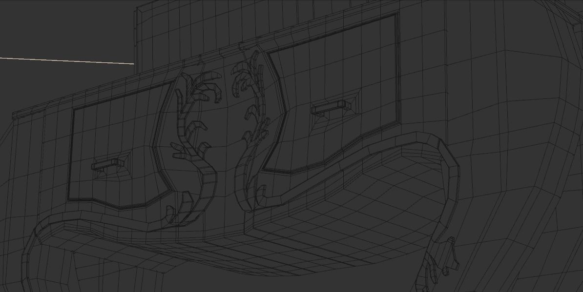 Fork Ad competition - Fork Coffin or Drawer Display piece 3D model_10