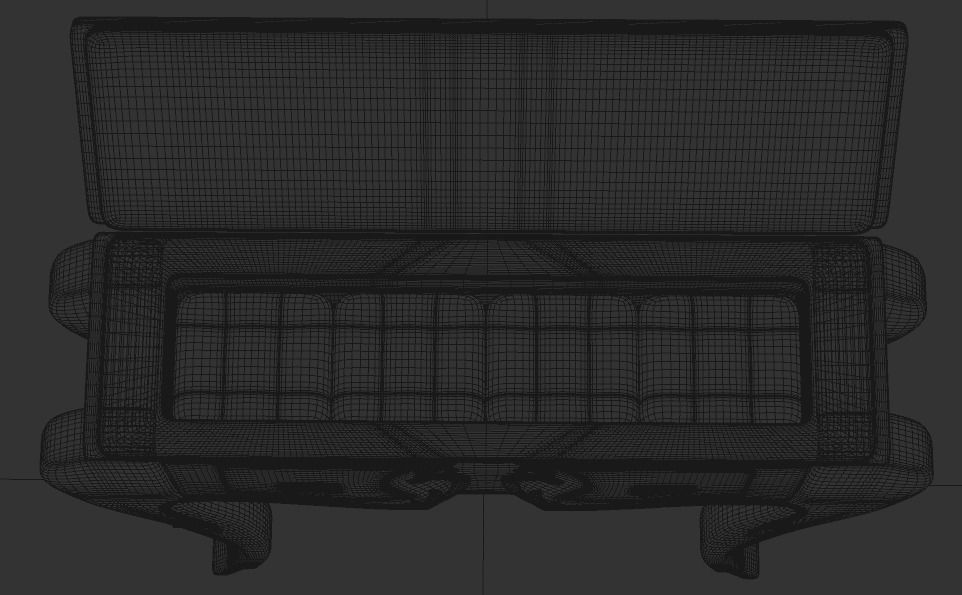 Fork Ad competition - Fork Coffin or Drawer Display piece 3D model_5