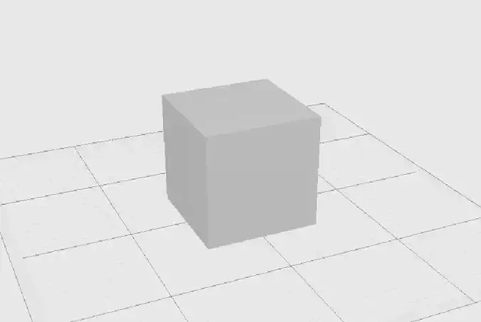 Basic Cube Free 3D model