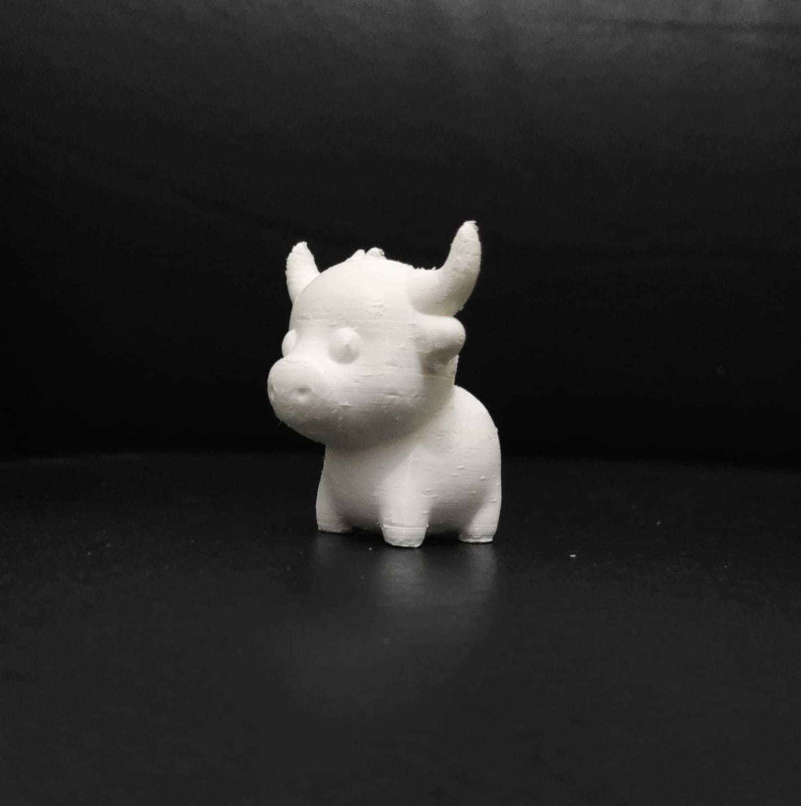 Cute Bull 3D print model_5