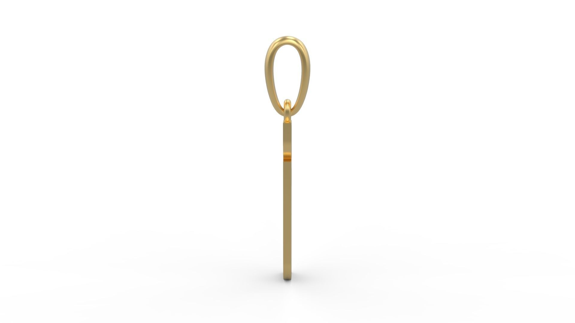 Initial Letters Pendant Sanka I 3D print model_2