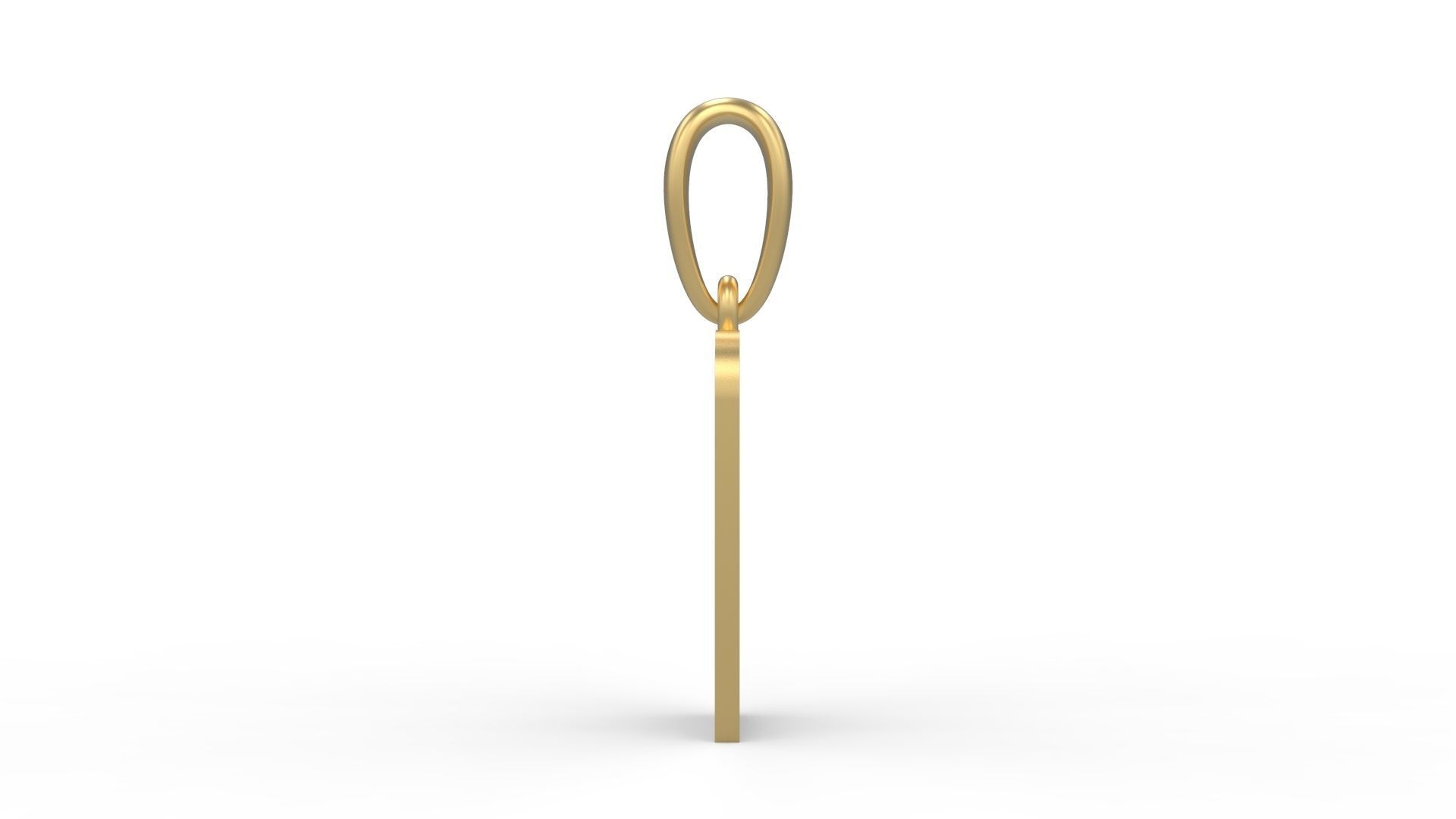 Initial Letters Pendant Sanka O 3D print model_2