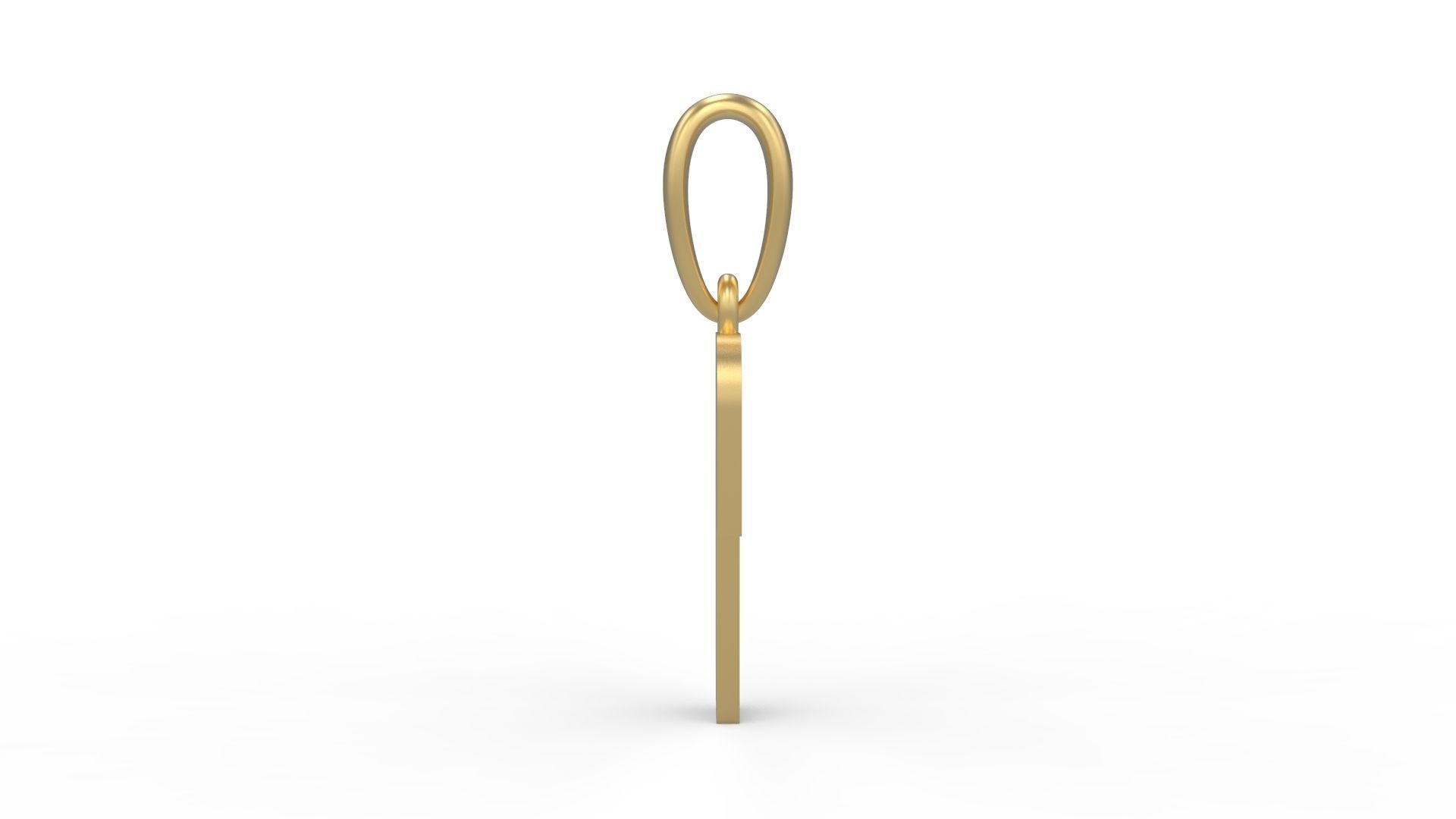 Initial Letters Pendant Sanka R 3D print model_2