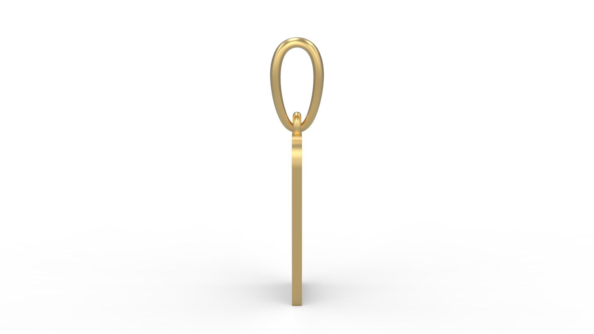 Initial Letters Pendant Sanka U 3D print model_2