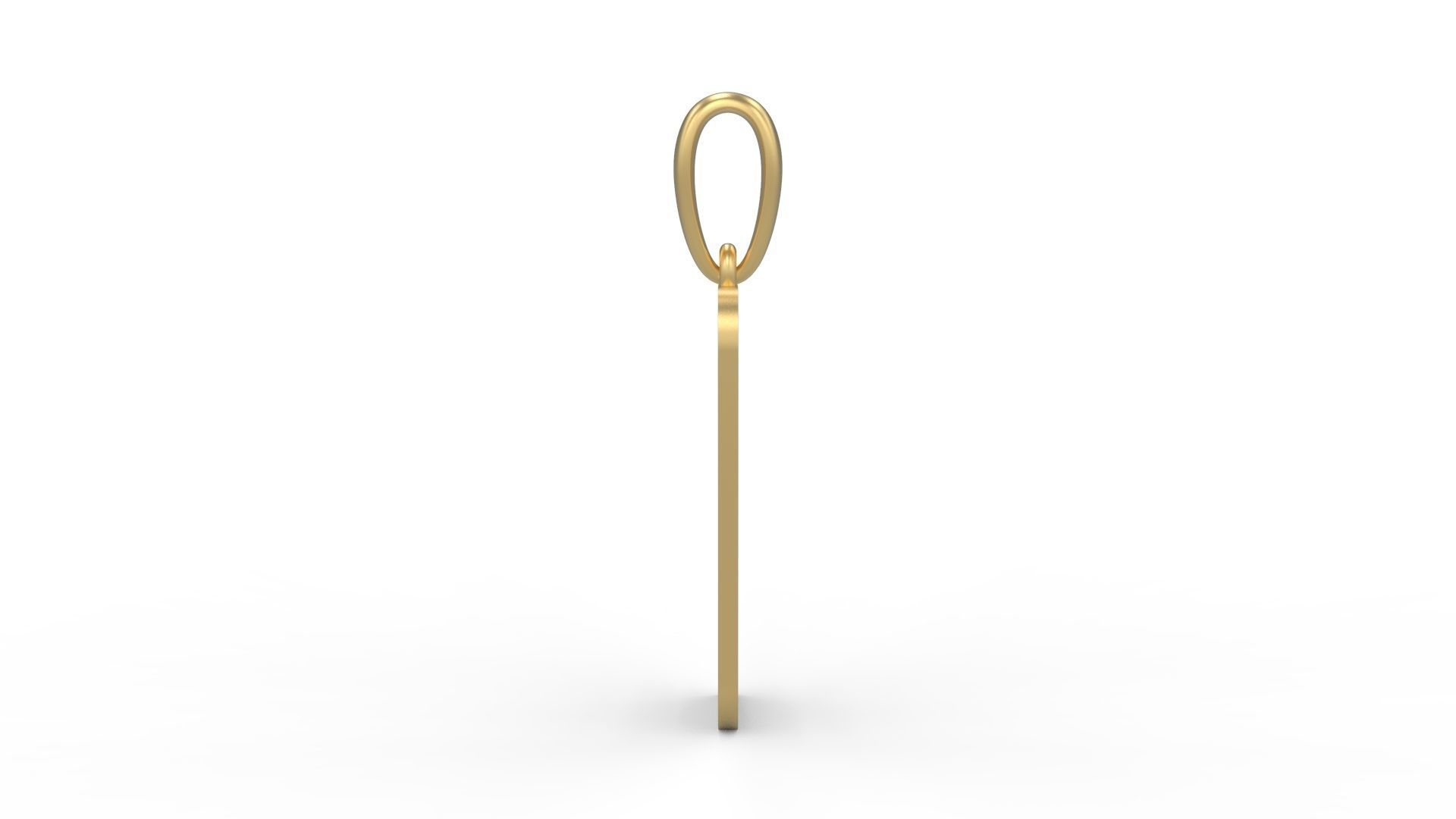 Initial Letters Pendant Sanka Y 3D print model_2