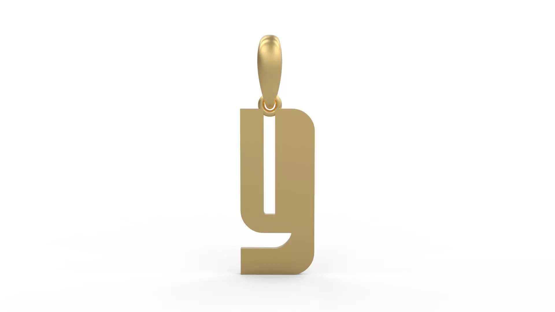 Initial Letters Pendant Sanka Y 3D print model_0