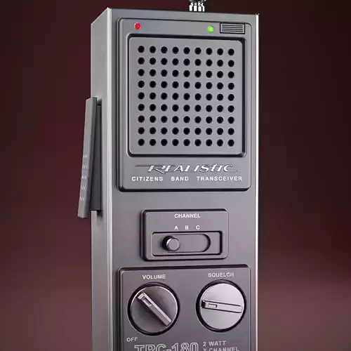 Realistic TRC-206 walkie talkie