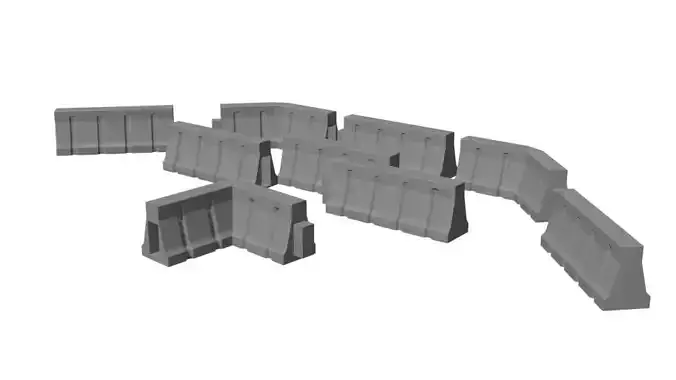 Scale terrain walls