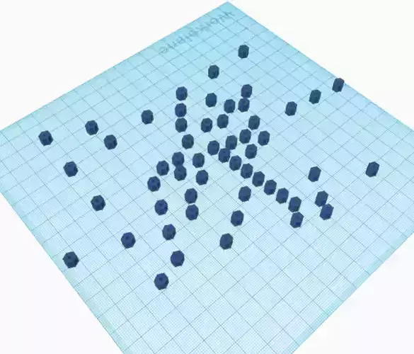 disposable hexer nuts 3D print model