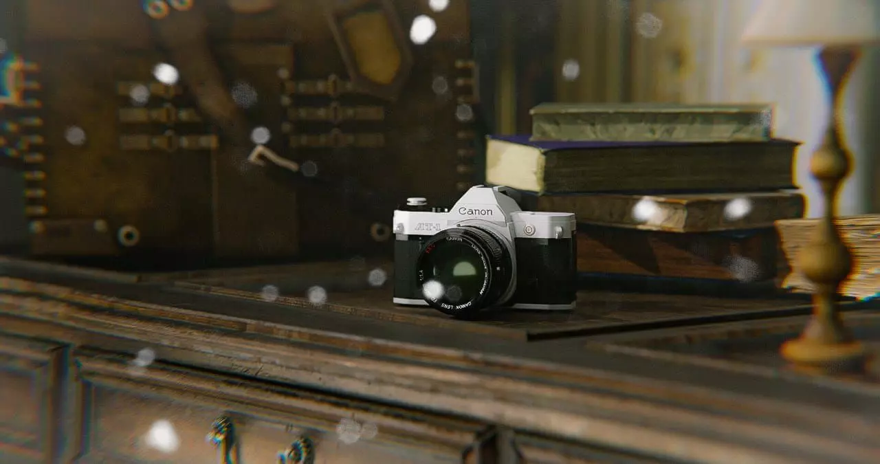 Interior Game design Assests Low-poly 3D model_0