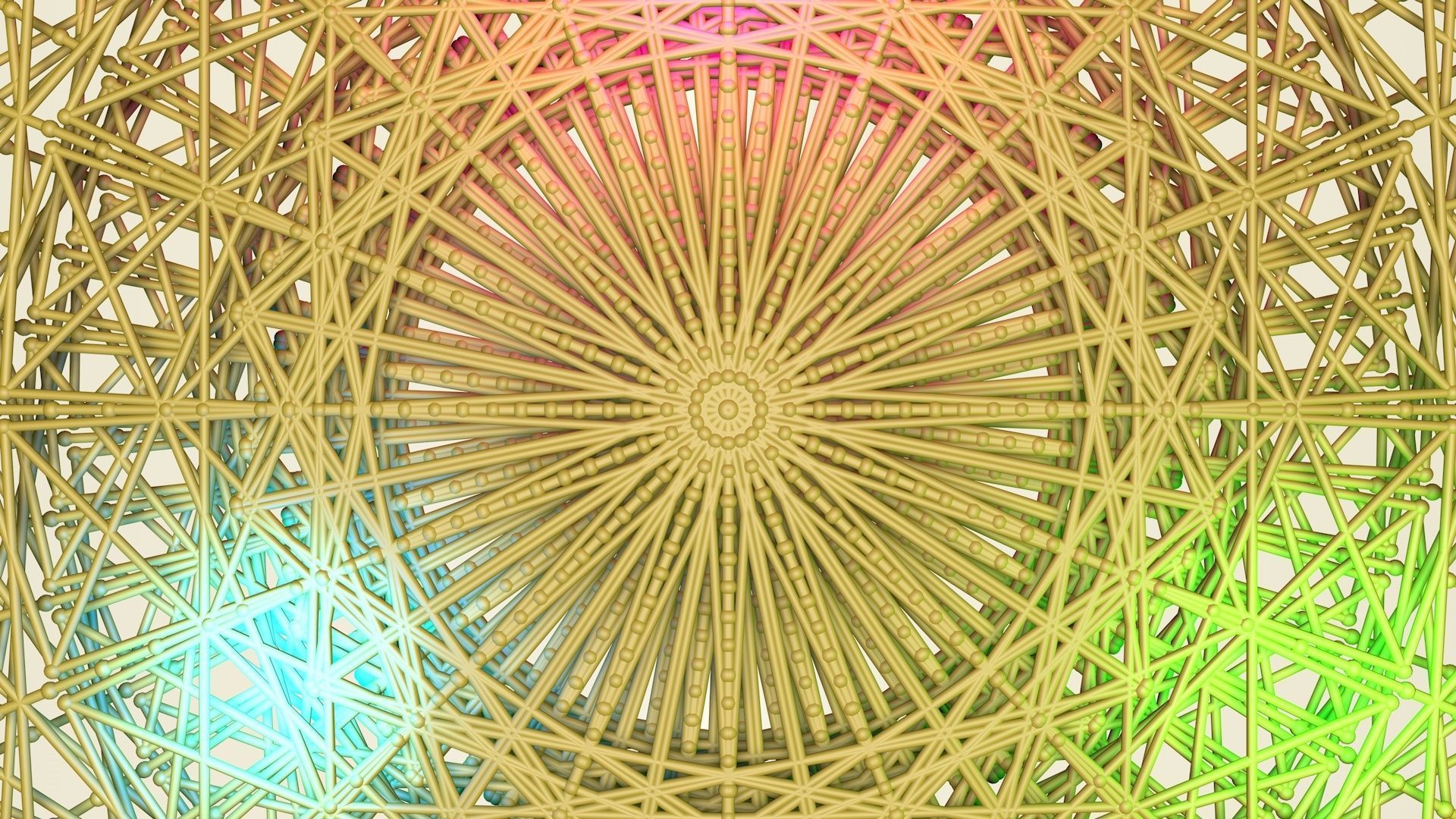 Abstract star 3D model_1