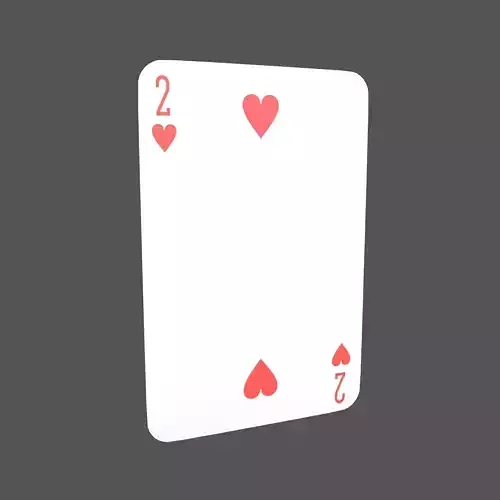 Poker Cards Heart 2 V1 001