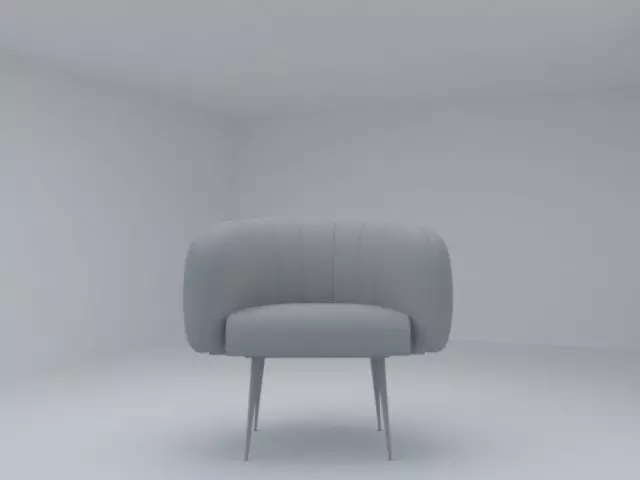 modern sofa 3D model_0