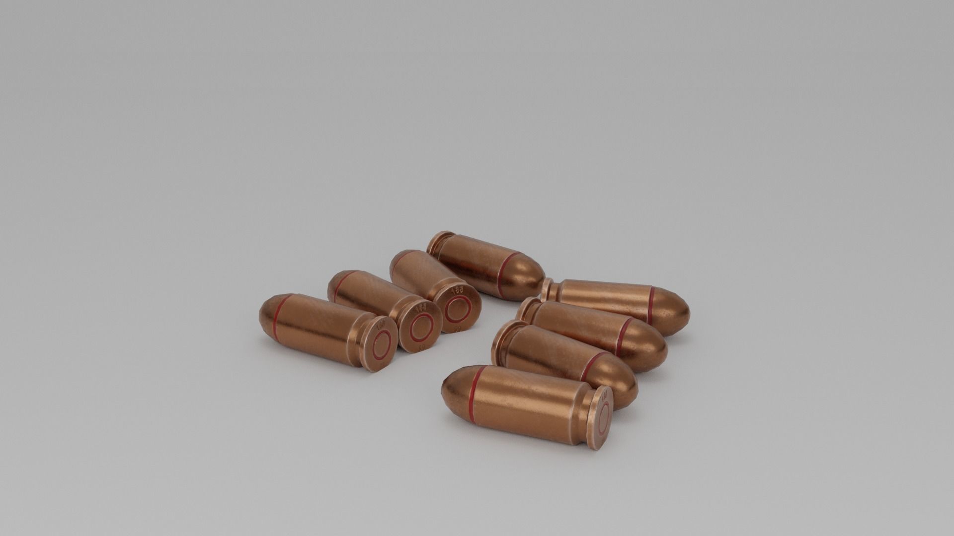 AAA Low-Poly Makarov Pistol PM 1963 Low-poly 3D model_12