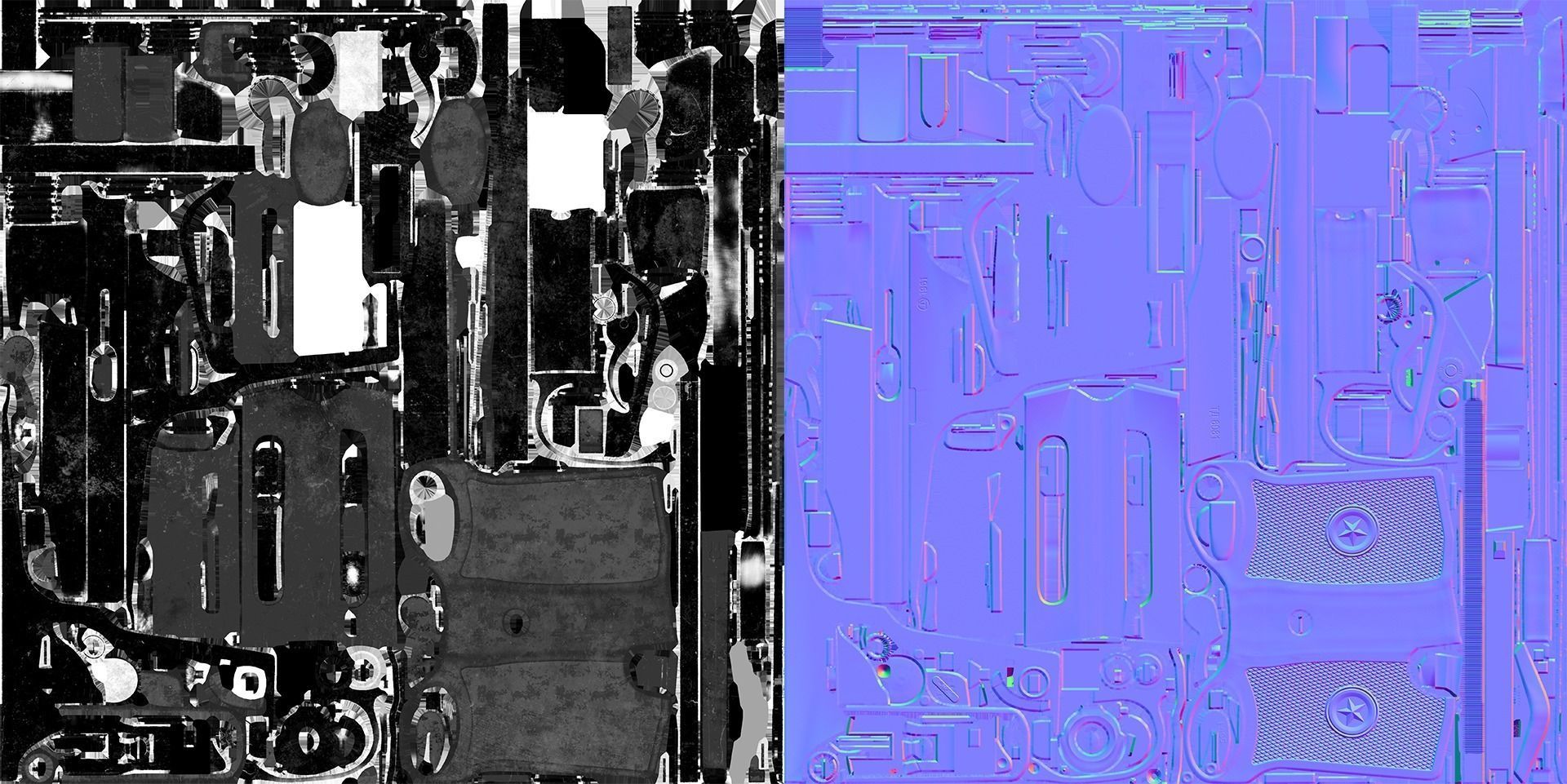 AAA Low-Poly Makarov Pistol PM 1963 Low-poly 3D model_17