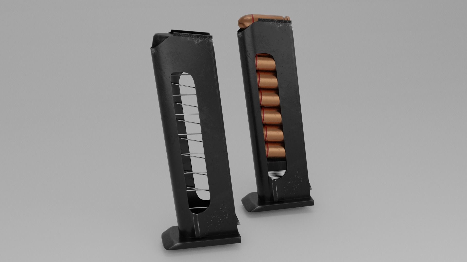 AAA Low-Poly Makarov Pistol PM 1963 Low-poly 3D model_5