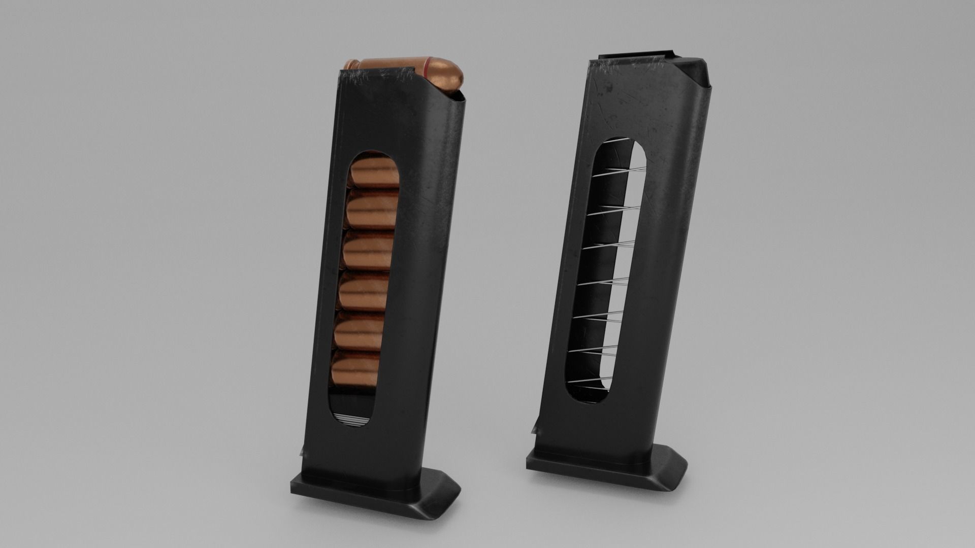 AAA Low-Poly Makarov Pistol PM 1963 Low-poly 3D model_6