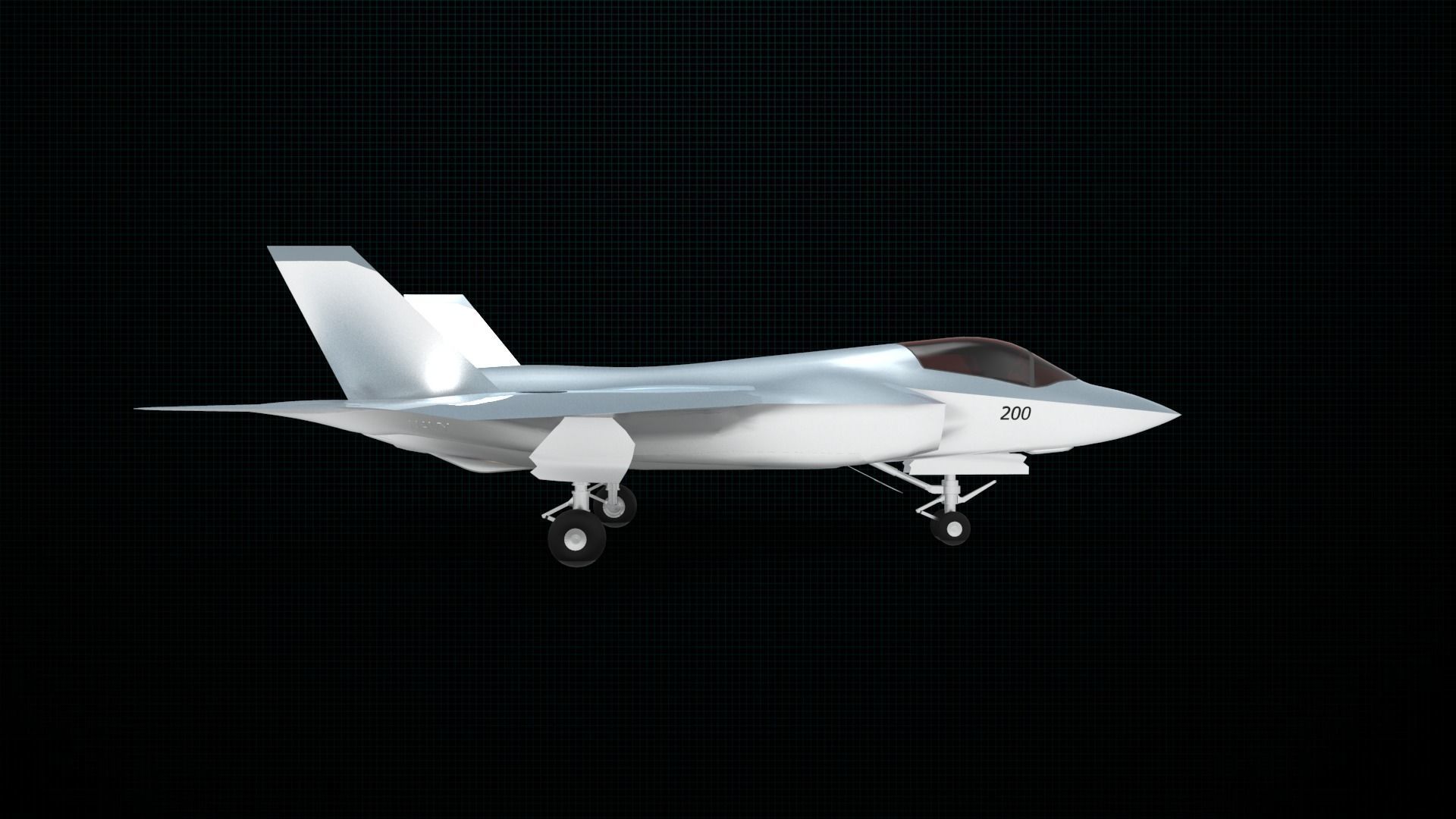 Lockheed Martin F-35 Lightning II 3D model_4