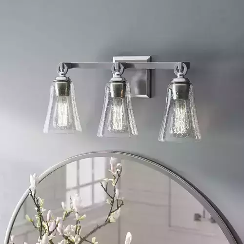 Lecompton 3 - Light Dimmable Vanity Light - 3 Colour Free 3D model