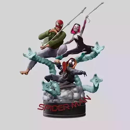 Spider-Man Into the Spider-Verse Free 3D print model