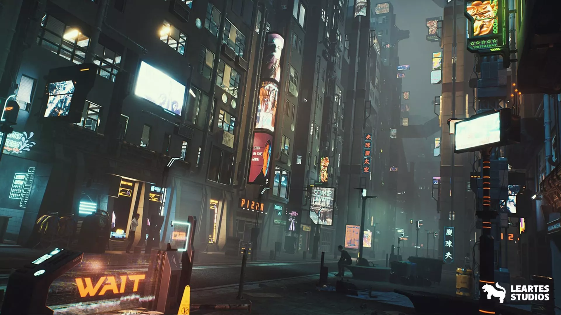 Cyberpunk Environment Megapack - Unity Project- Low-poly 3D model_0
