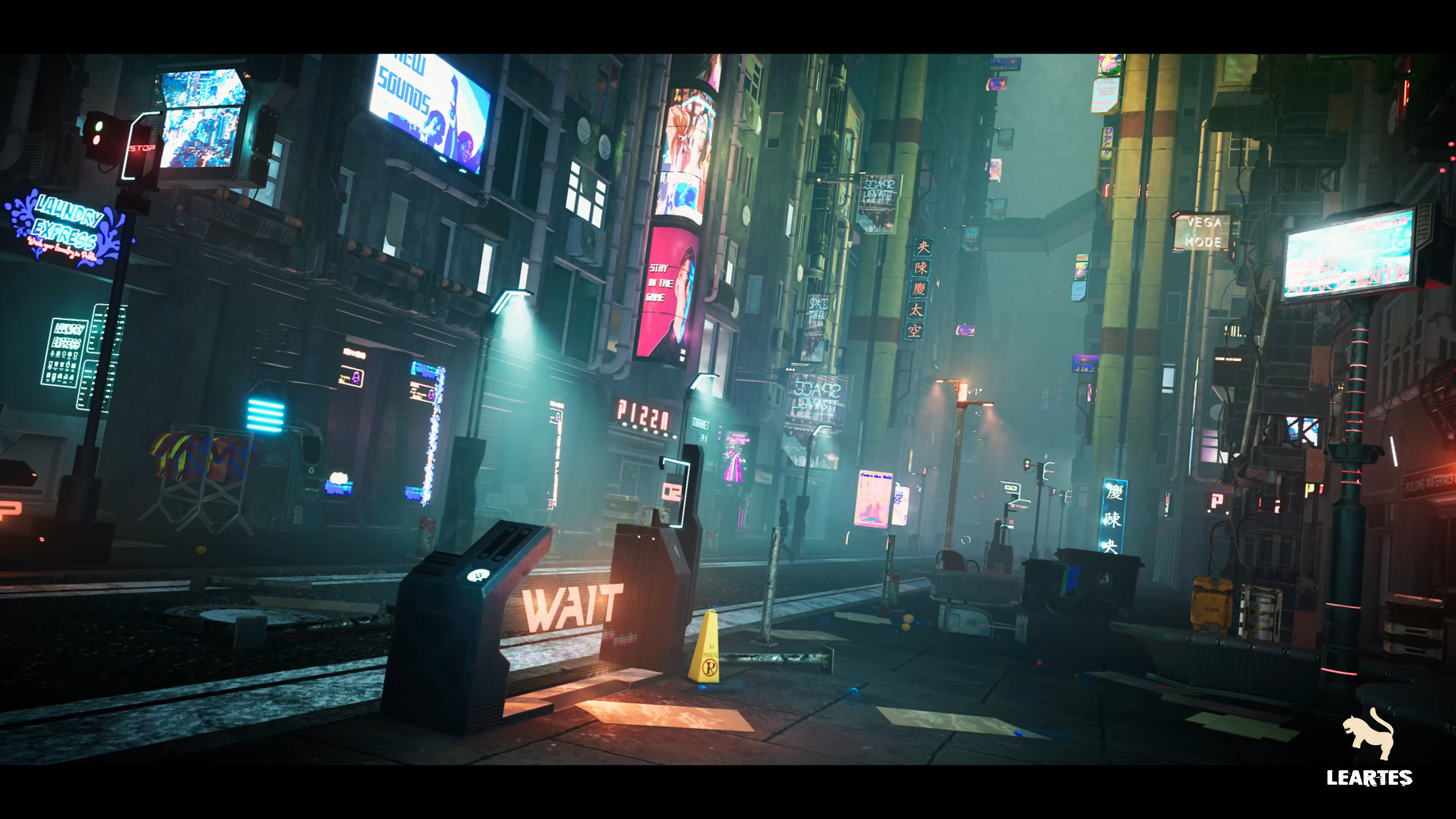Cyberpunk Environment Megapack - Unity Project- Low-poly 3D model_2