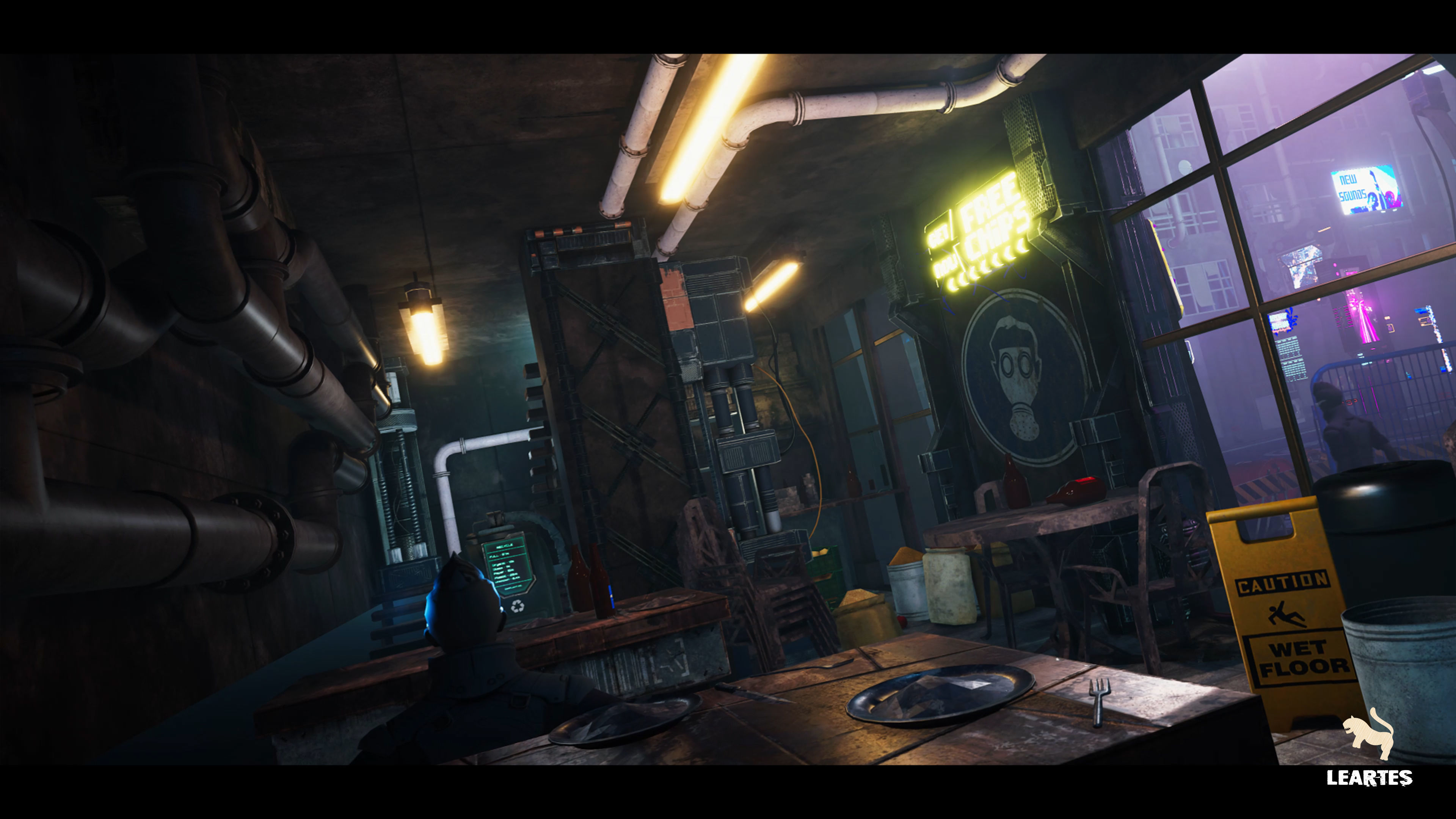 Cyberpunk Environment Megapack - Unity Project- Low-poly 3D model_12