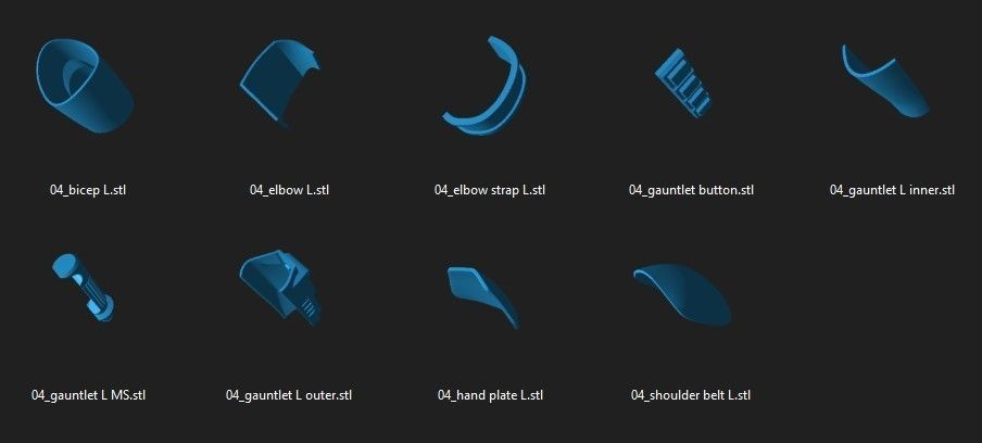 ARC Trooper Full Size Wearable Armor 3D printing STL files 3D print model_9