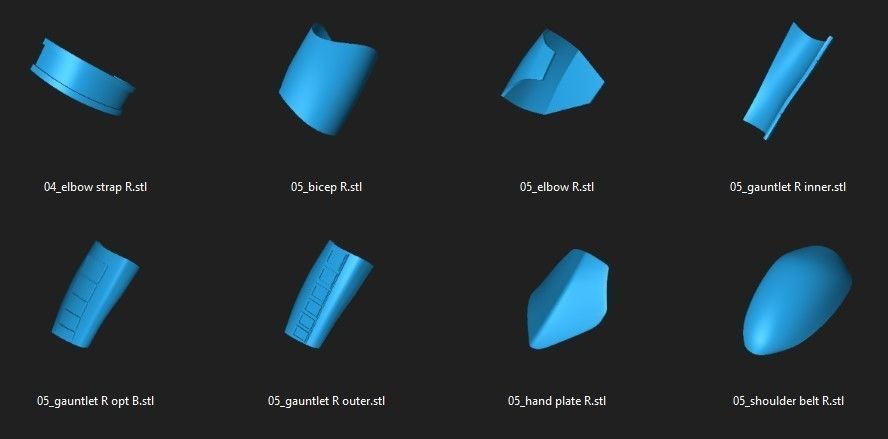 ARC Trooper Full Size Wearable Armor 3D printing STL files 3D print model_10