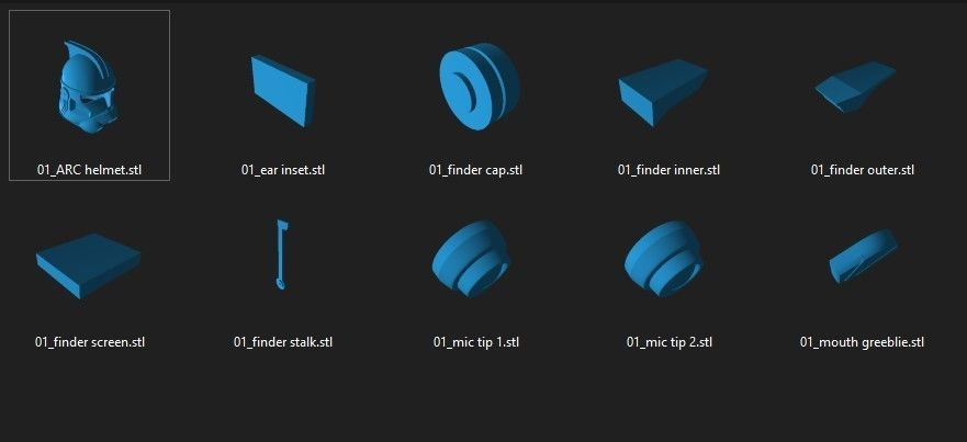 ARC Trooper Full Size Wearable Armor 3D printing STL files 3D print model_6