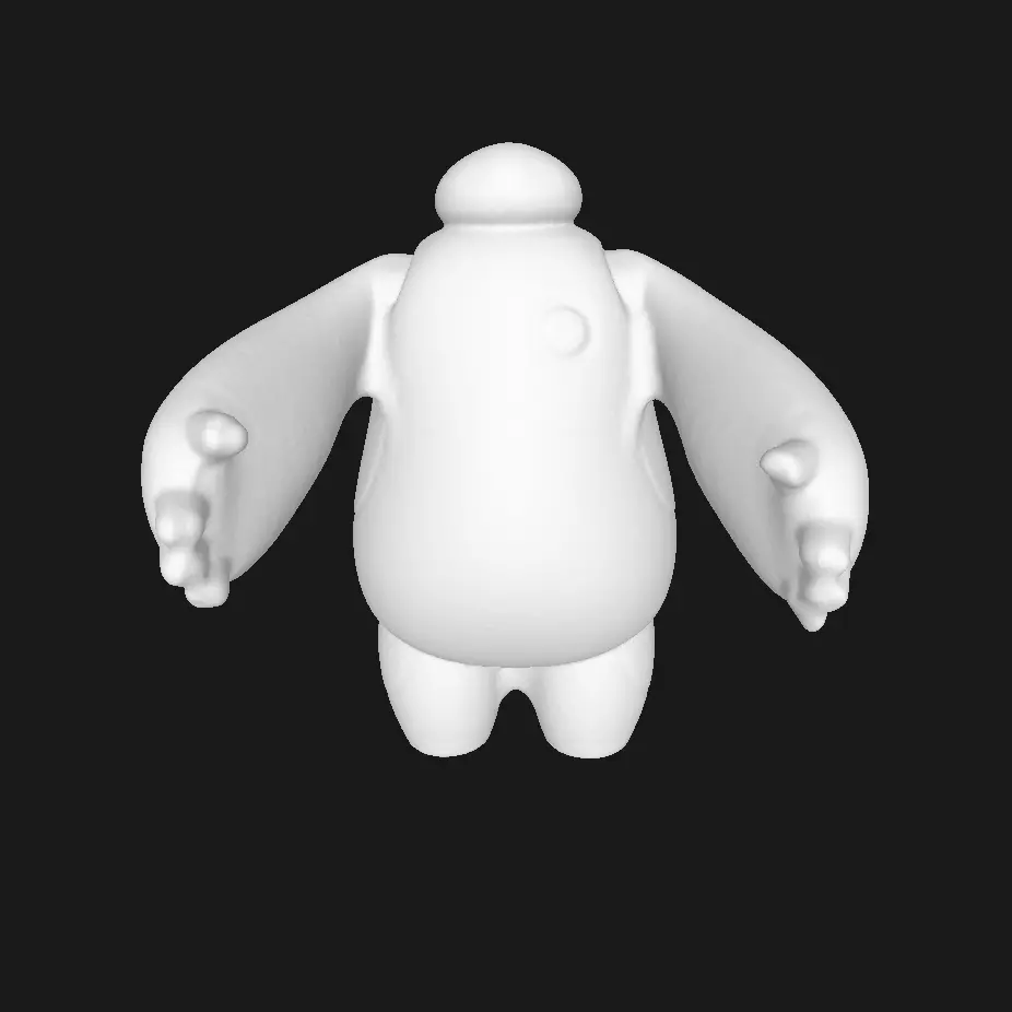 Bay Max-scan by POP Free 3D print model