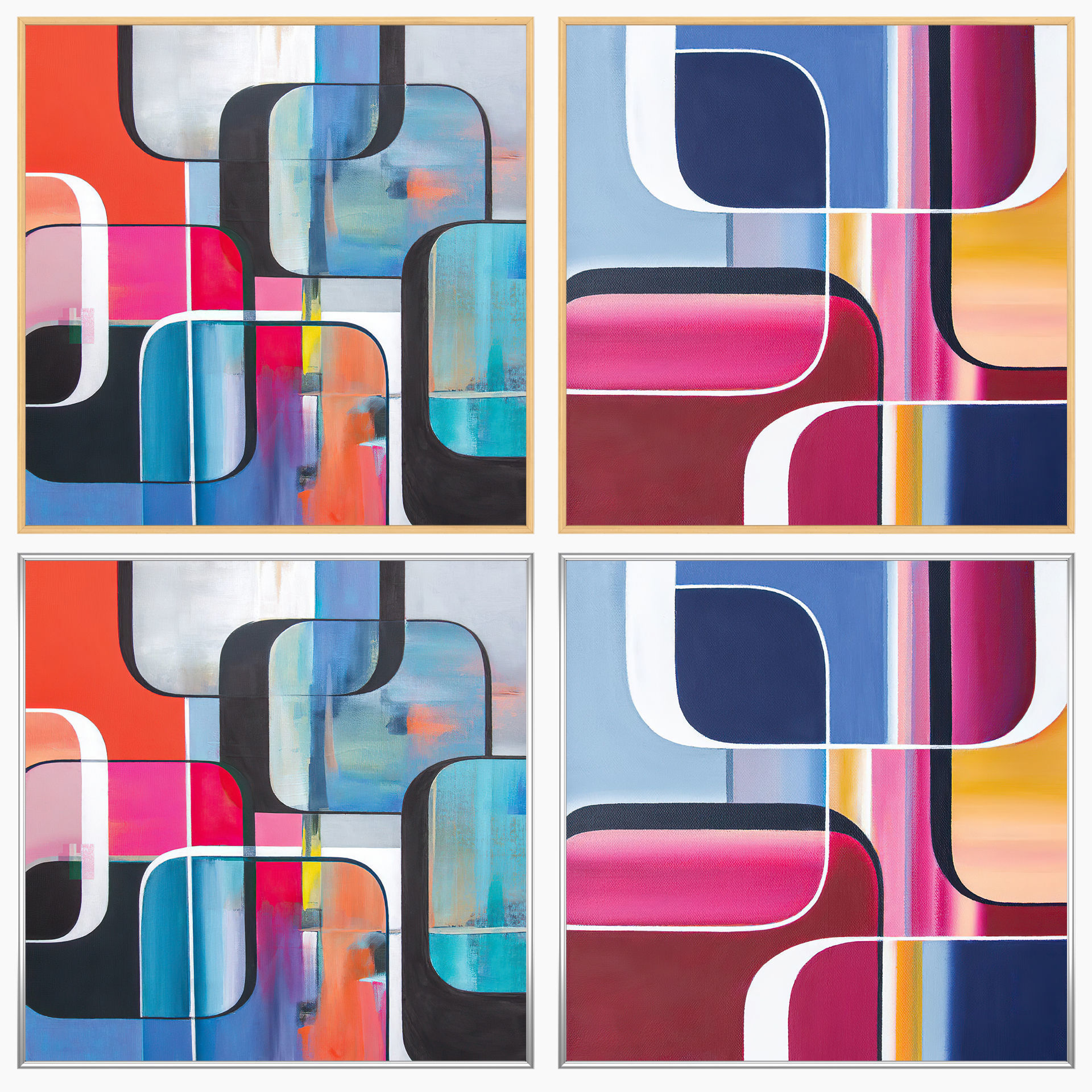 Wall Art Set 3991 3D model_1