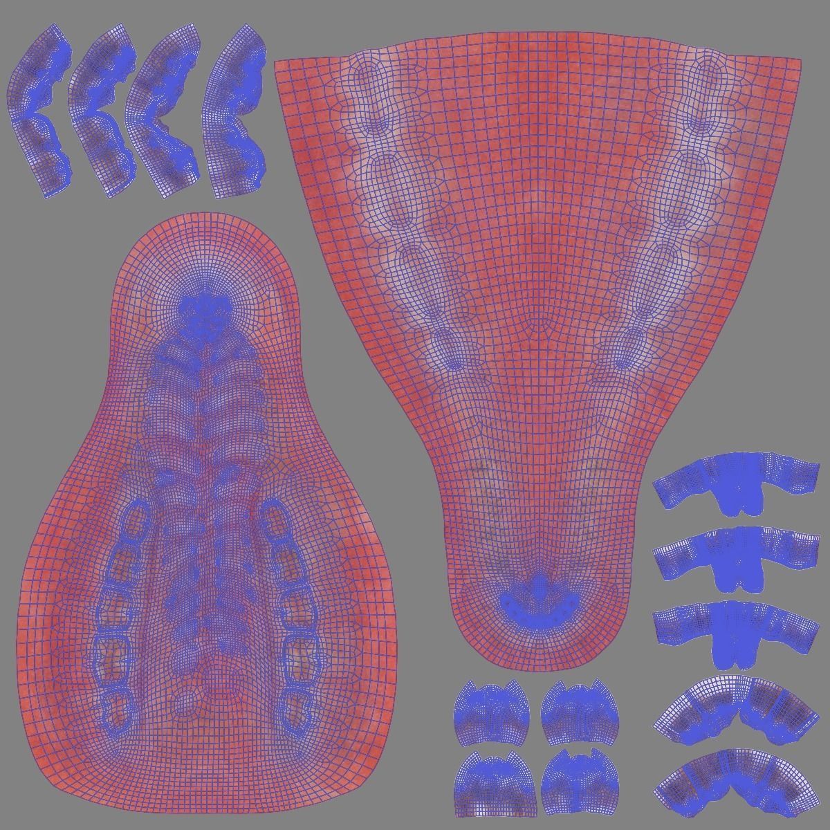 Adult Assaf Sheep02 With 4 Animations  VFX Grace 3D model_18