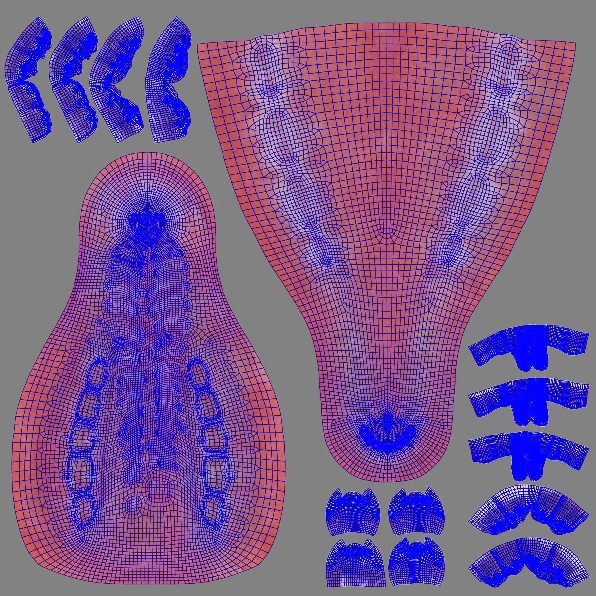 Assaf Sheep03 With 4 Animations VFX Grace  3D model_22