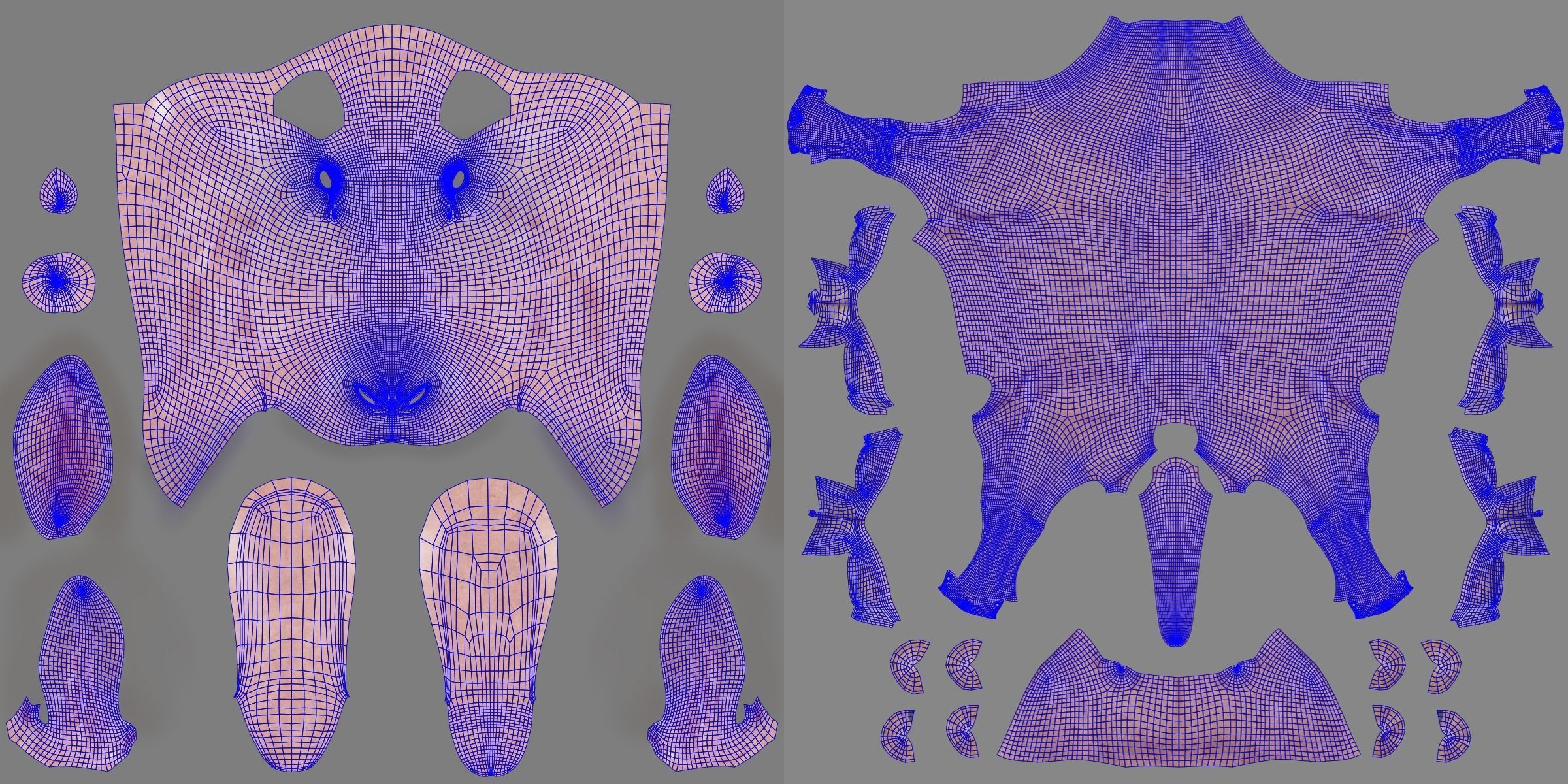 Assaf Sheep03 With 4 Animations VFX Grace  3D model_21