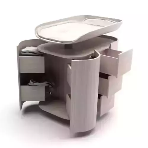Wooden Baby Changing Table