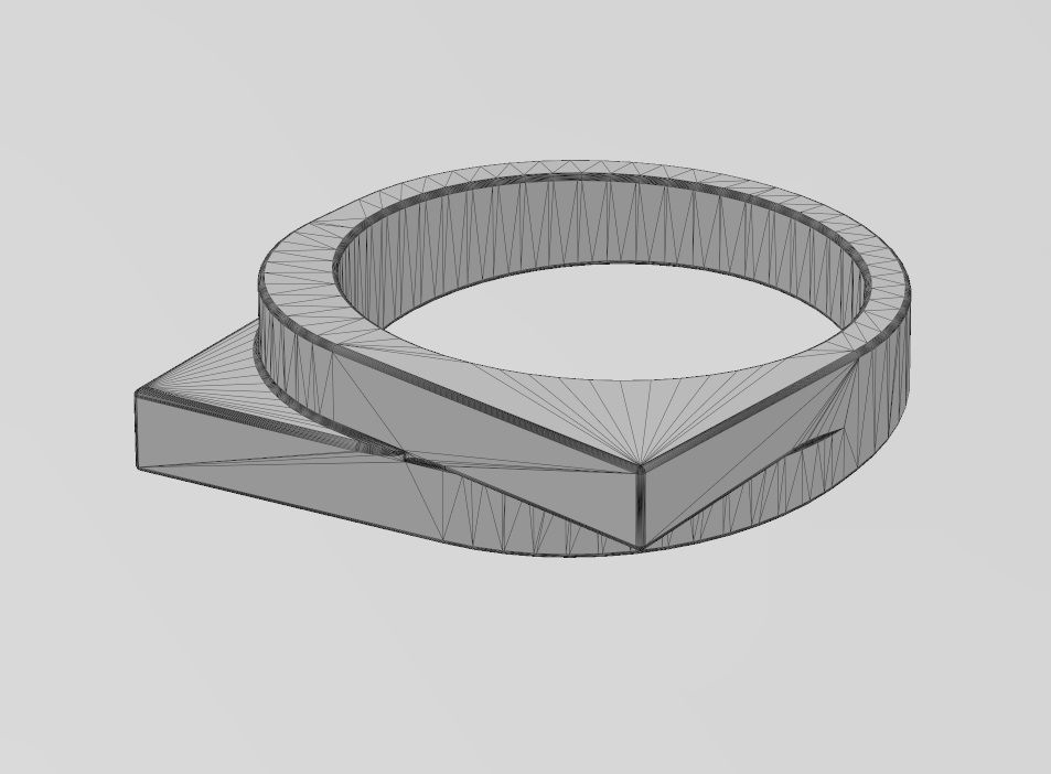 Double overlapping bars signet US sizes 5to9 3D print model_15