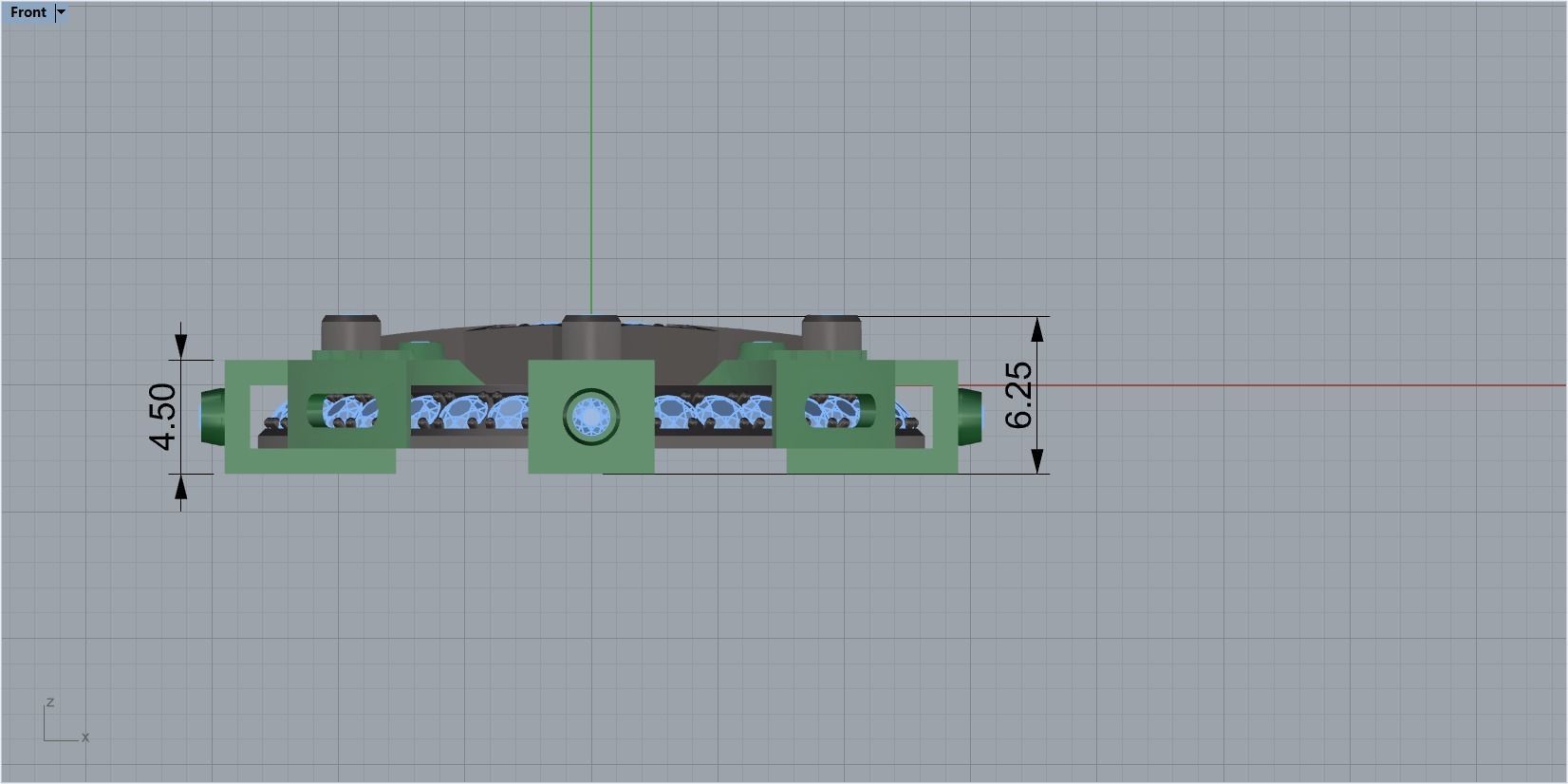 STYLISH MENS WIND ROSE PENDANT 3D print model_2