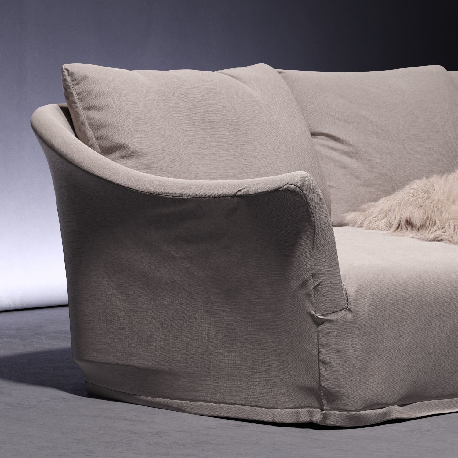 Classic Sofa by Oliver Gustav 3D model_5