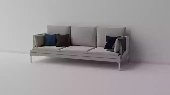 Williams Couch Blender 3D model