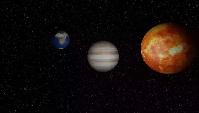 planets three in solar system