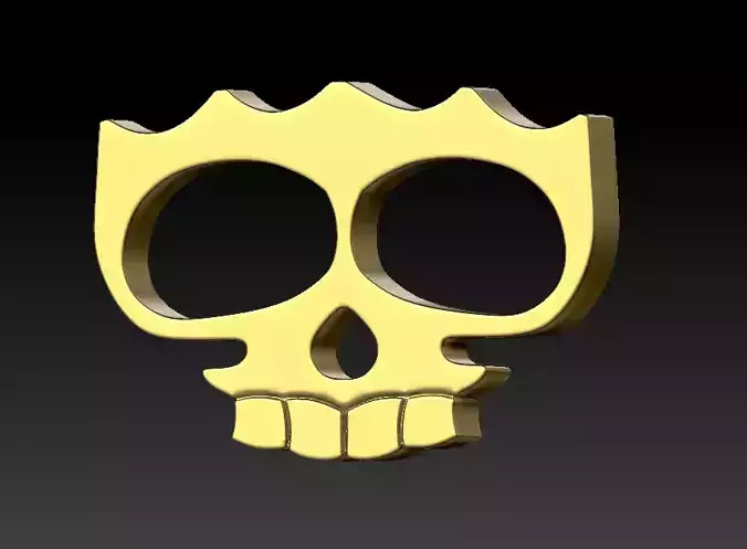 Skull Knucles 3D print model