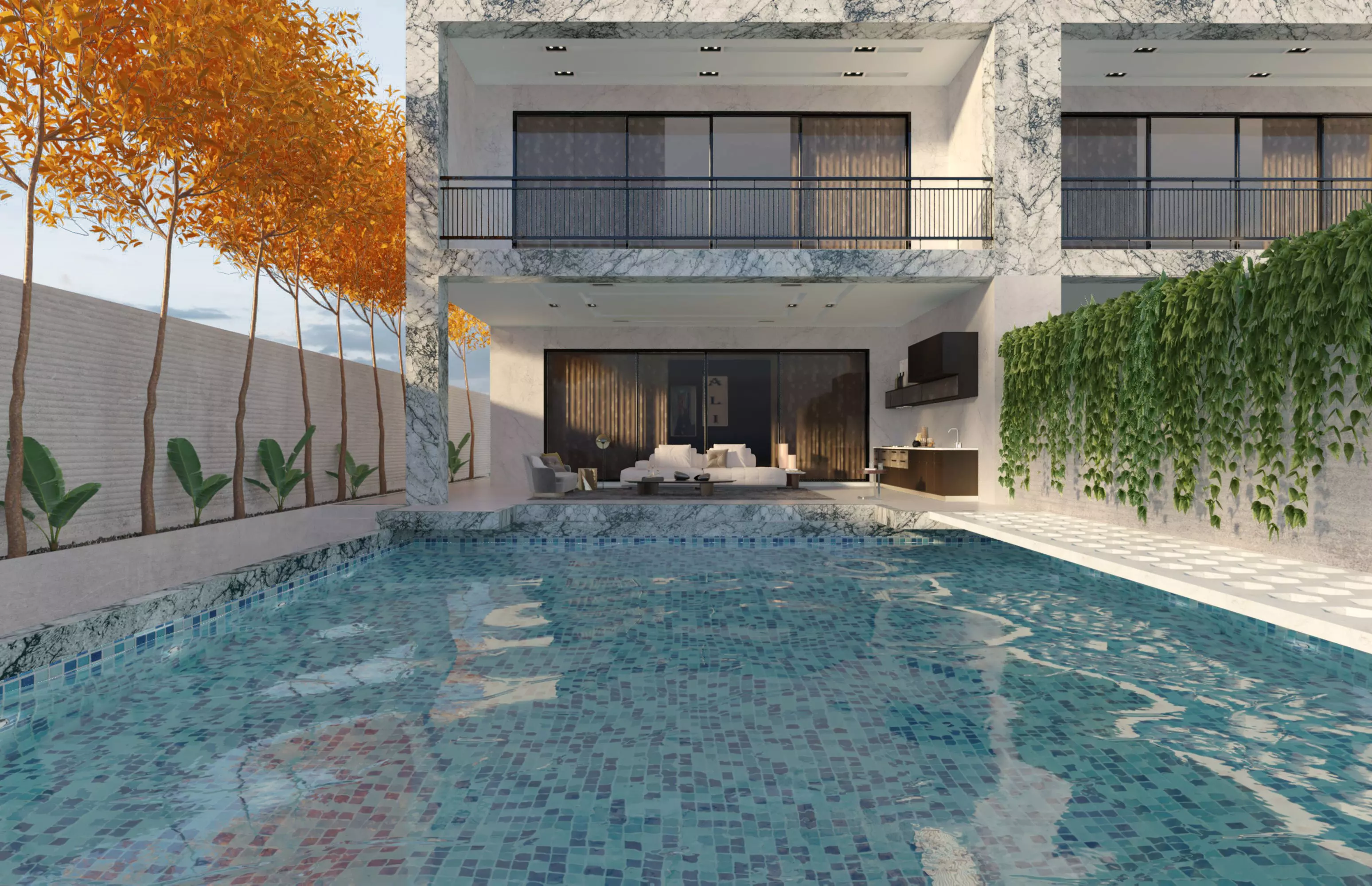 Modern Villa  3D model_0