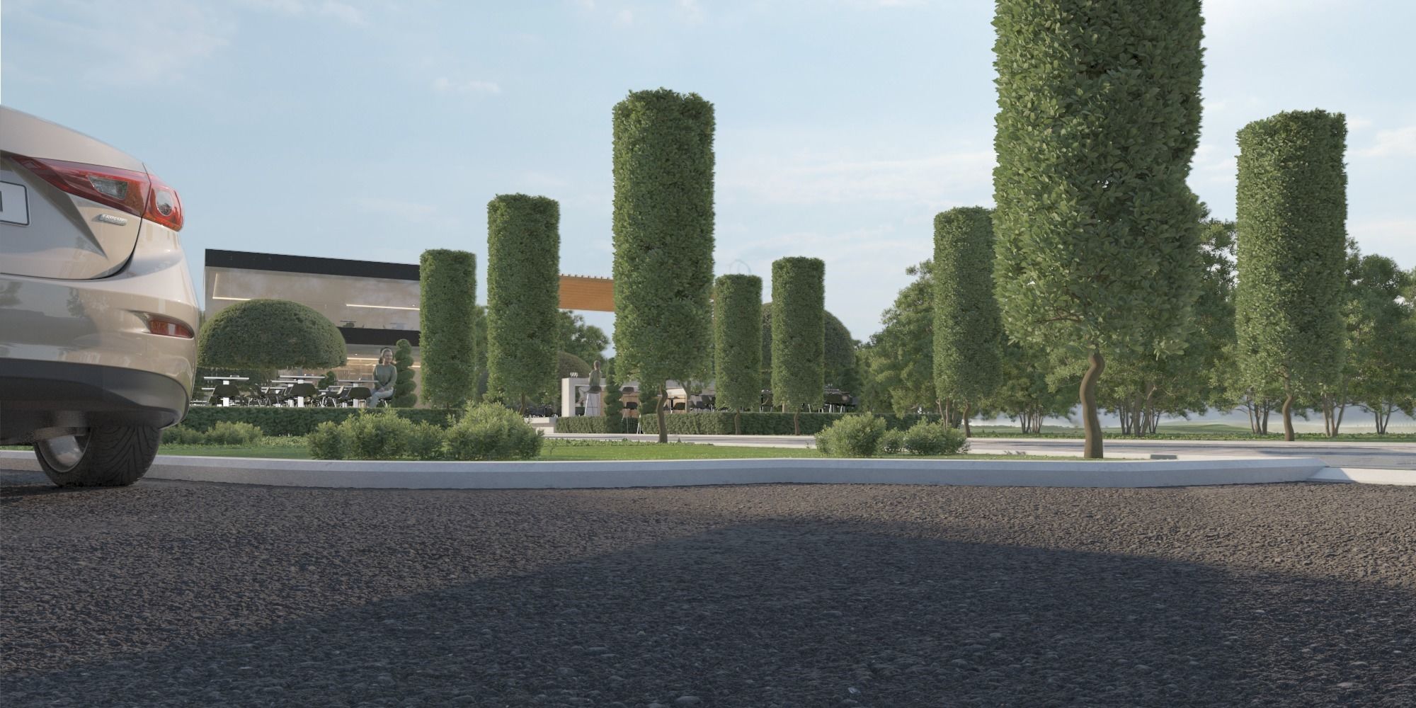 coffee shop 3D model_4